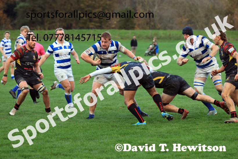 Tynedale v Hull, Saurday, November 8th, 2025. Photo: David T. Hewitson/Sports for All Pics